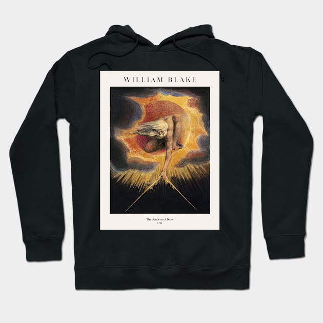 William Blake - The Ancient of Days Hoodie by MurellosArt